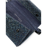 Benedetta Bruzziches Vitty La Mignon rhinestone-embellished denim bag 14024VITTISSIMADENIM