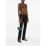 Benedetta Bruzziches Vitty La Mignon rhinestone-embellished denim bag 14024VITTISSIMADENIM
