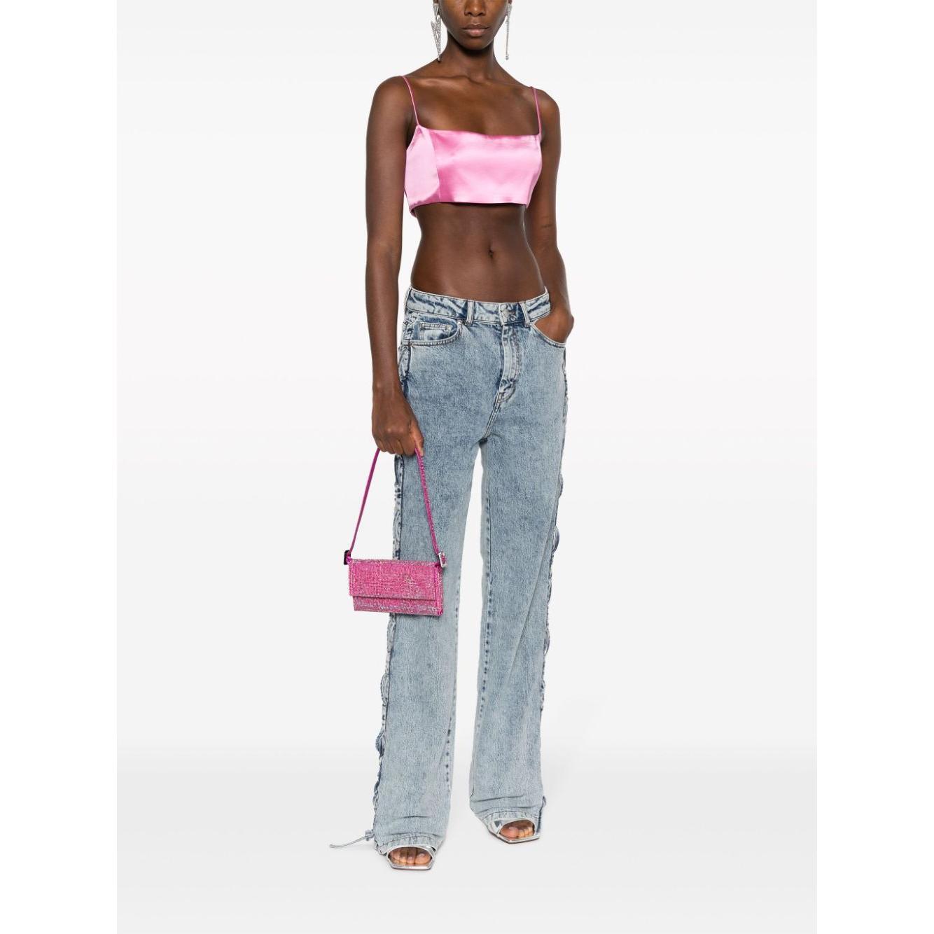 Benedetta Bruzziches Vittissima crystal-embellished shoulder bag 14021VITTISSIMAFUCHSIA