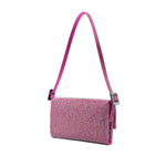 Benedetta Bruzziches Vittissima crystal-embellished shoulder bag 14021VITTISSIMAFUCHSIA