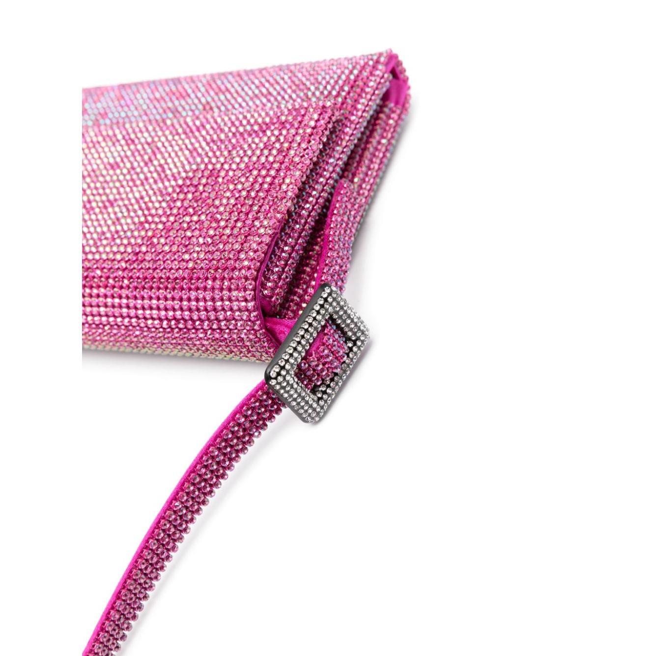 Benedetta Bruzziches Vittissima crystal-embellished shoulder bag 14021VITTISSIMAFUCHSIA