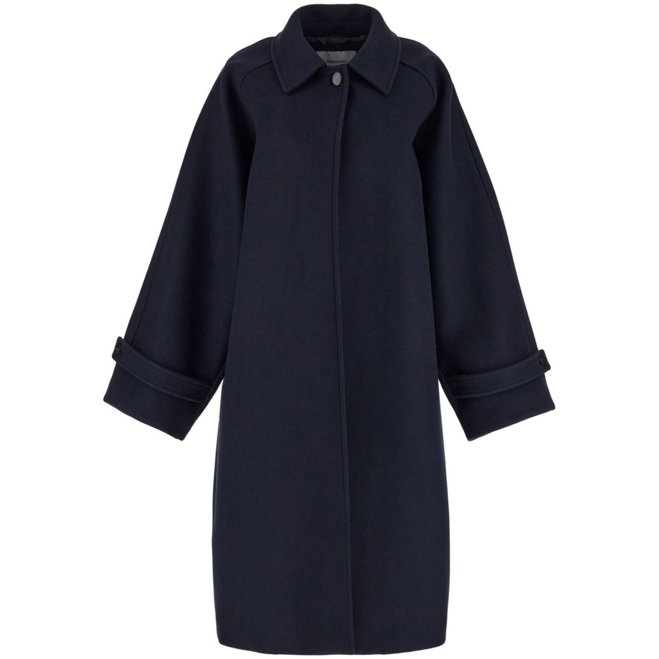 Ferragamo Coats Blue 13C644766812003