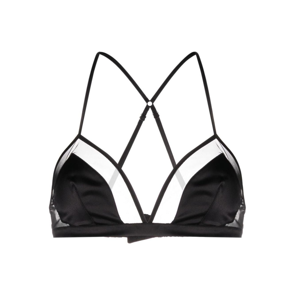 Dolce & Gabbana panelled tulle satin bra O1F24TONL25N0000