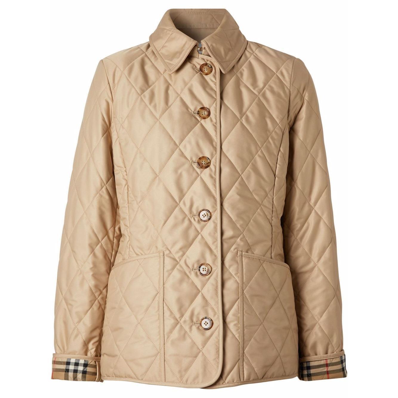 Burberry diamond-quilted jacket 8049868A4170-P24