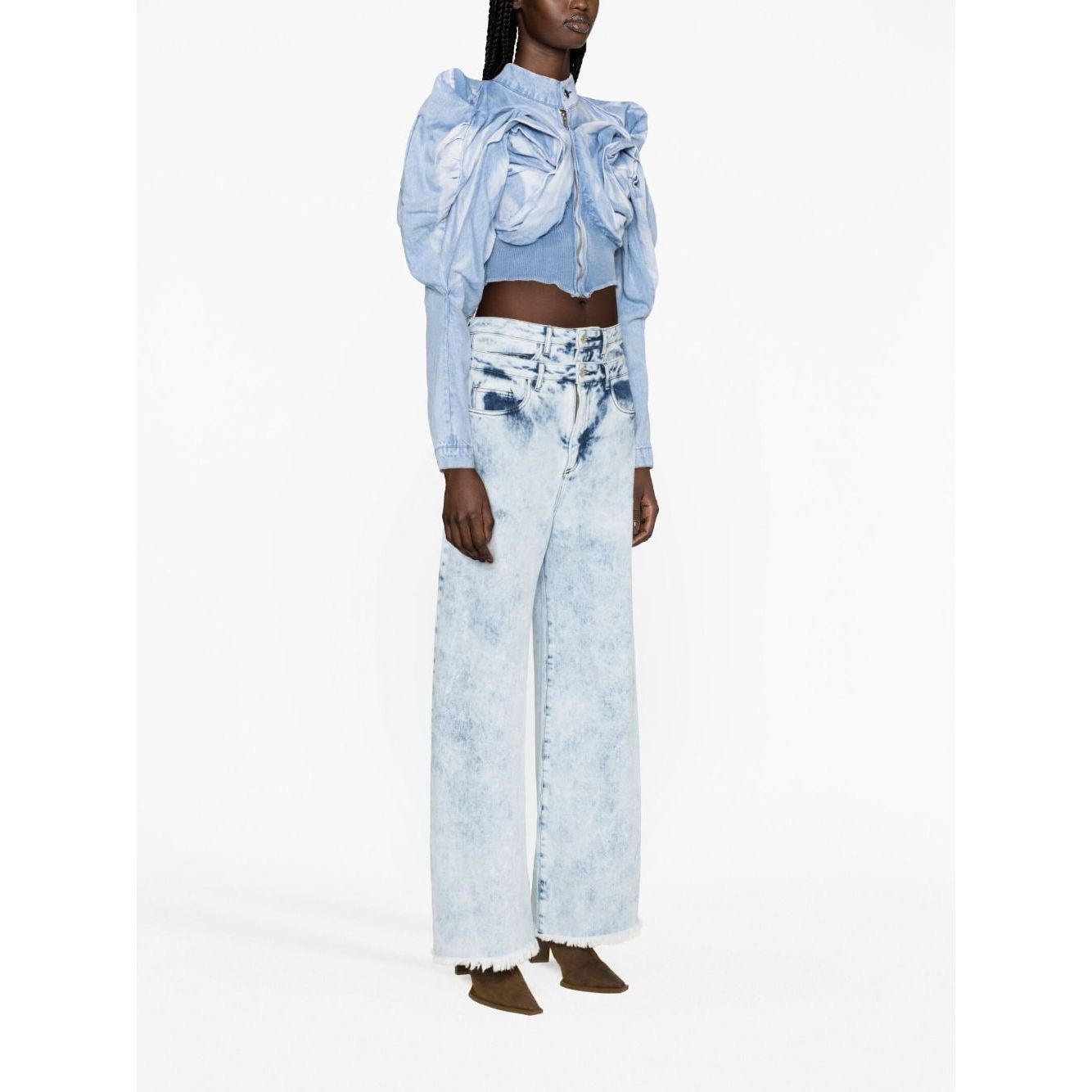 MASHA POPOVA Coats Denim MPAW23-108SKYBLUE