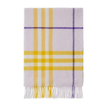 Burberry checked fringed-edge cashmere scarf 8079556B7312