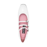 CAREL PARIS Flat shoes White ARIANA02BLANC