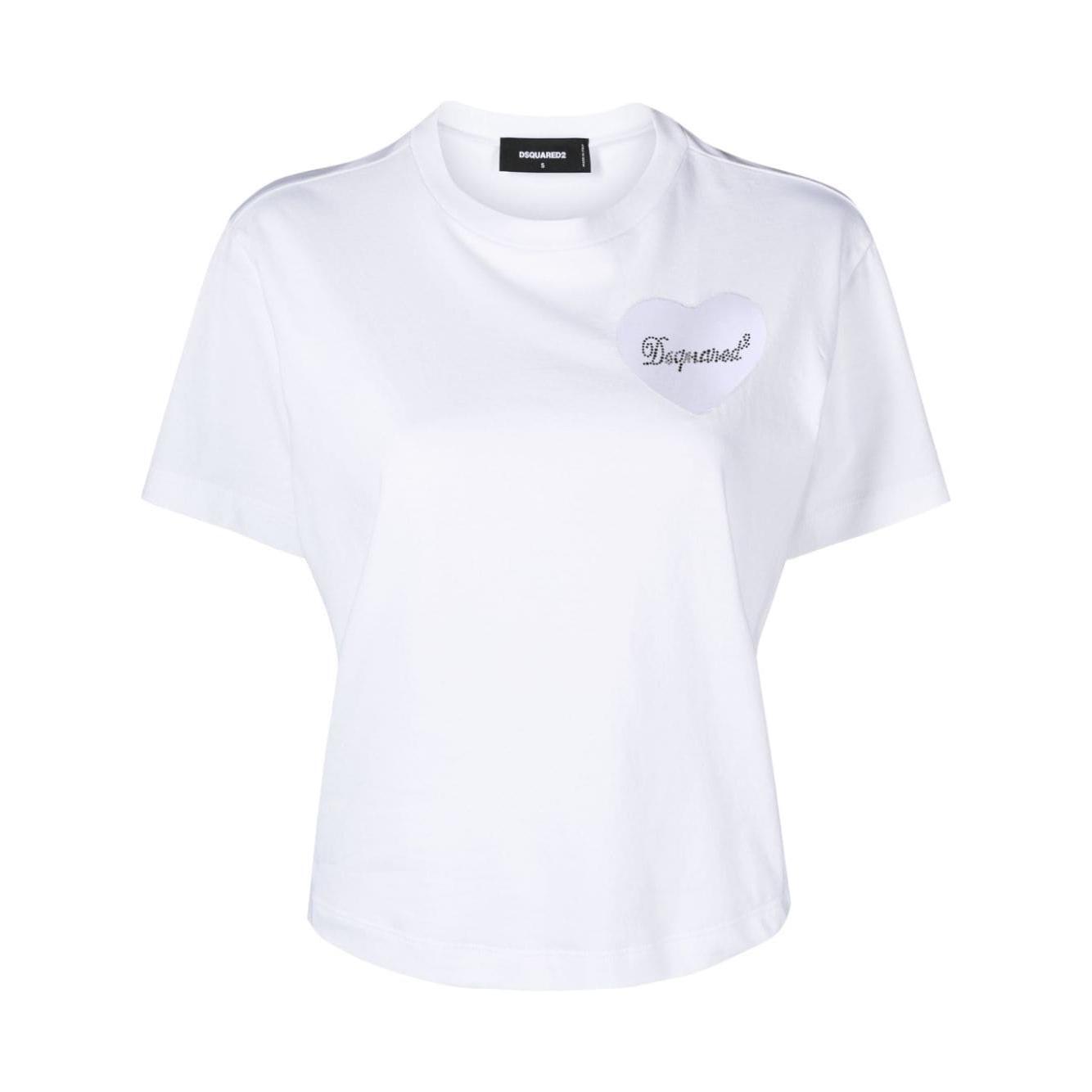 Dsquared2 T-shirts and Polos White S75GD0382S24662100