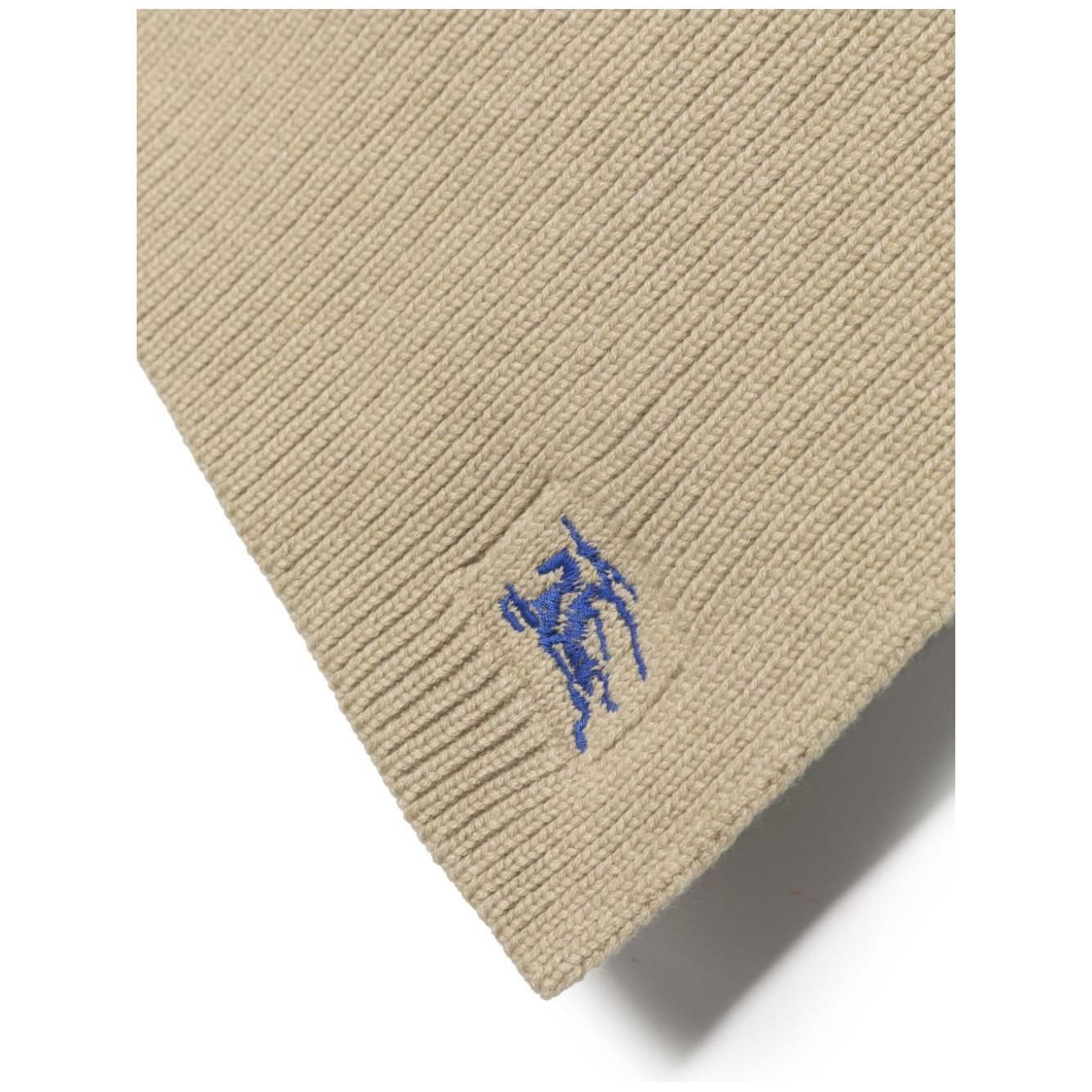Burberry EKD-embroidered cashmere scarf 8085772B7311