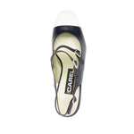 CAREL PARIS With Heel Blue PAPAYA2412BLEU/BLANC
