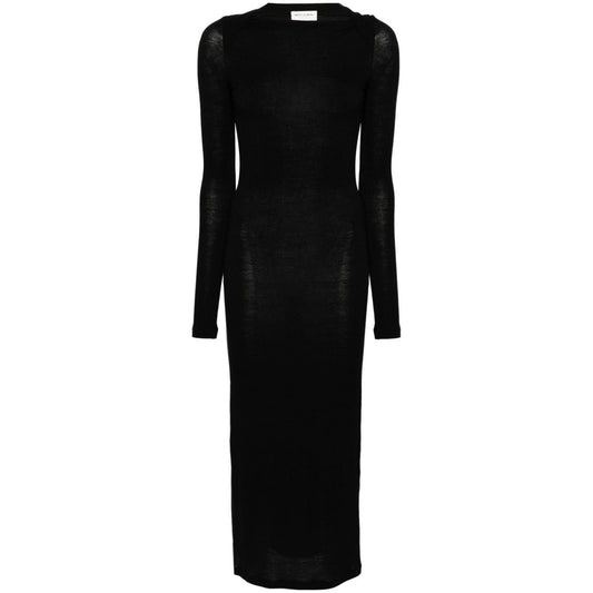 Saint Laurent Wool blend long pencil dress Dresses