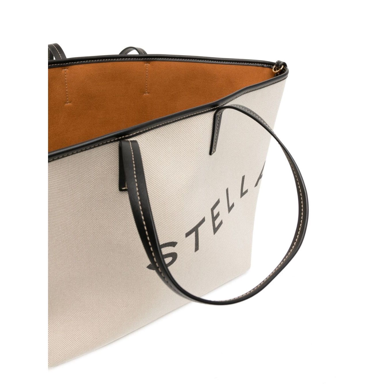 Stella McCartney Logo canvas tote bag Shopper