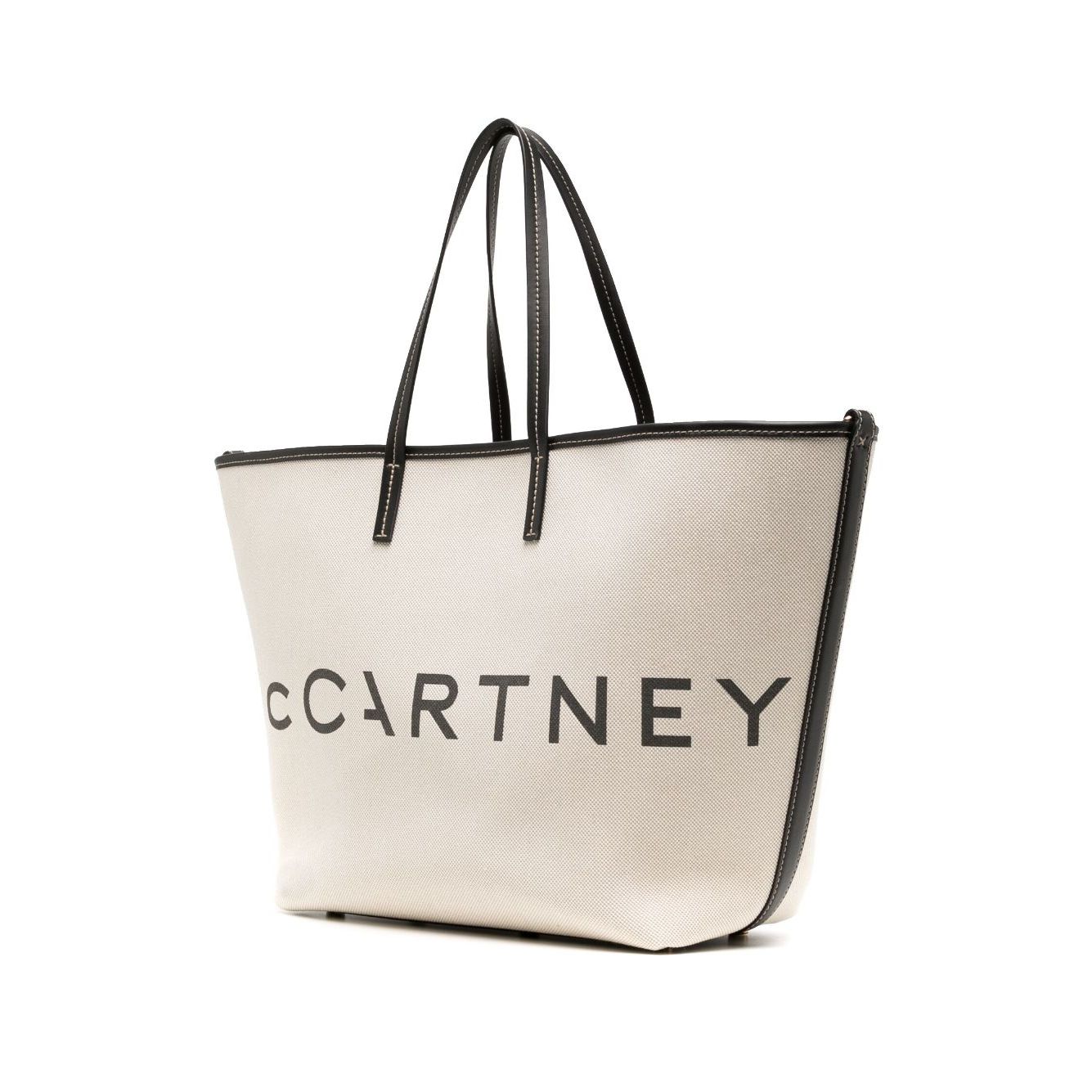Stella McCartney Logo canvas tote bag Shopper