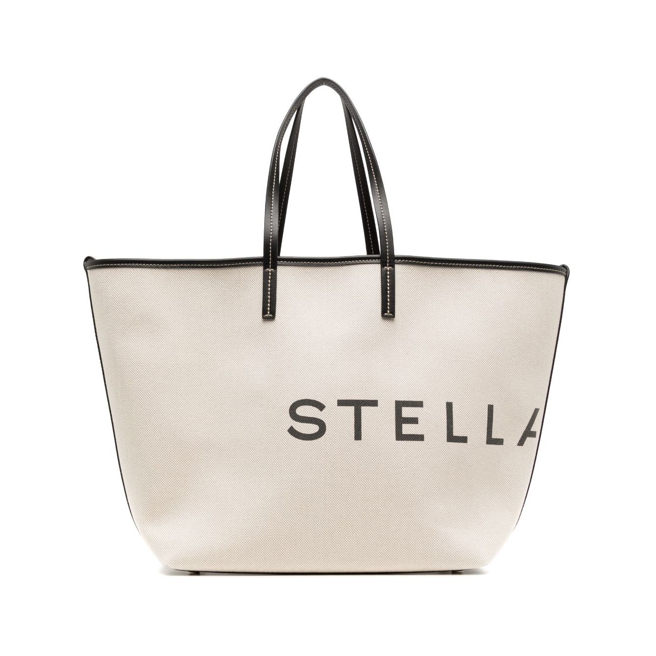 Stella McCartney Logo canvas tote bag Shopper