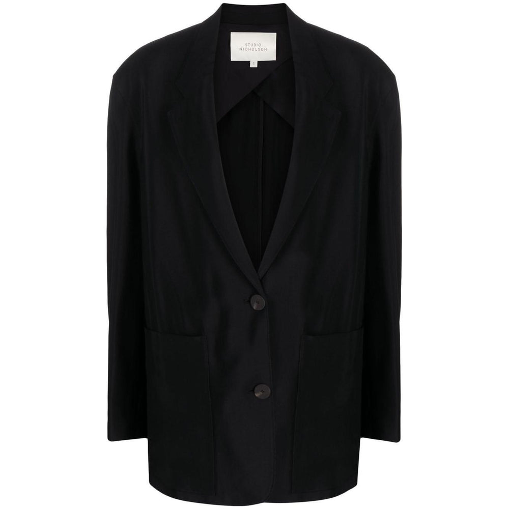 STUDIO NICHOLSON PRE Jackets Black CONDESNW978BLACK