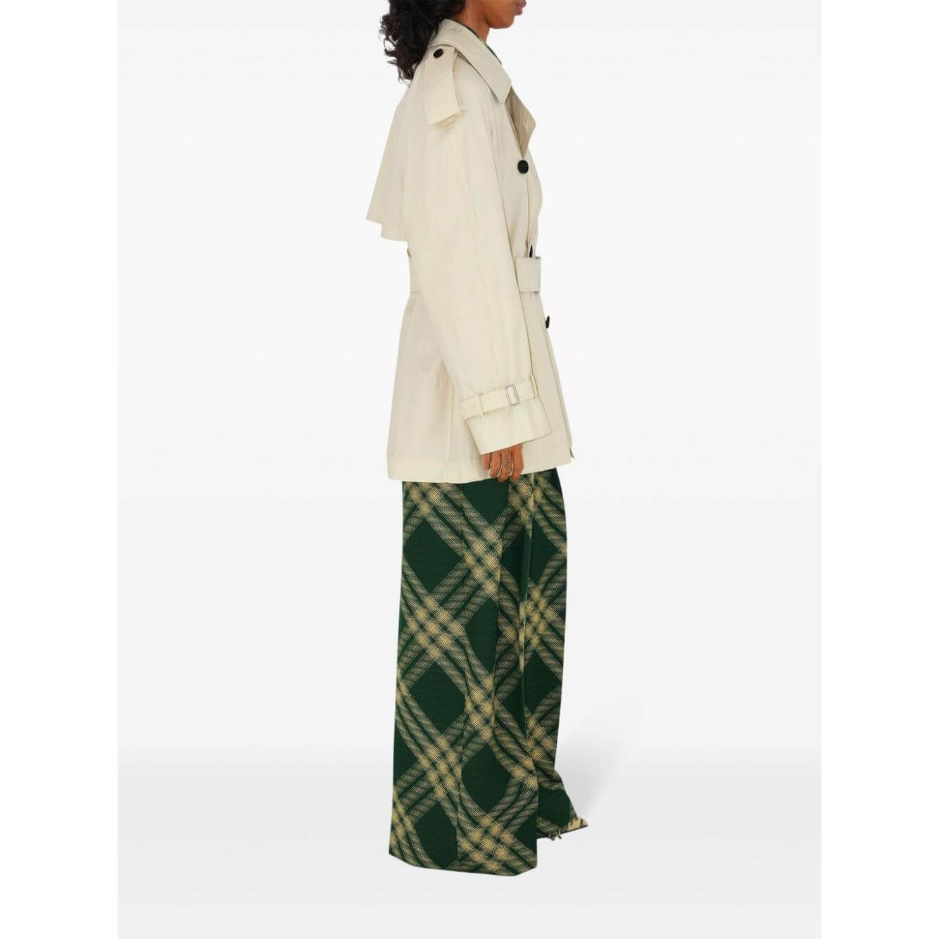 Burberry Short Belted Trench Coat 8083207B8620