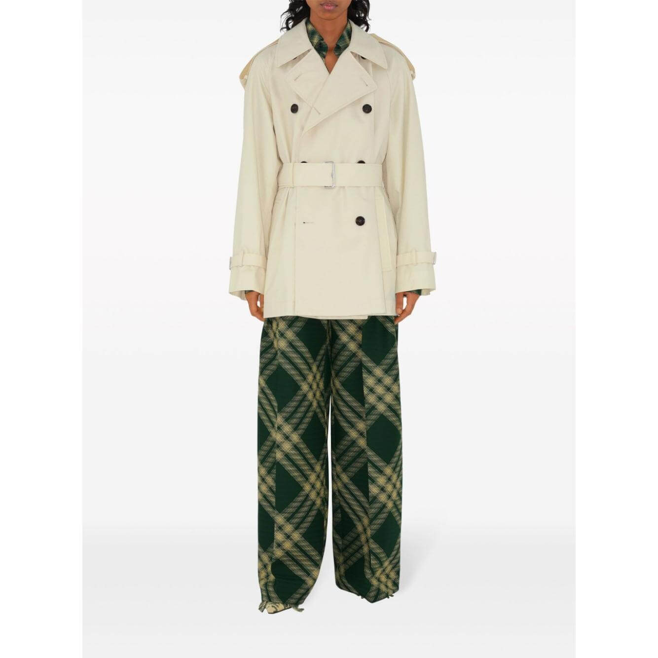Burberry Short Belted Trench Coat 8083207B8620