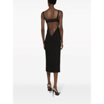 Dolce & Gabbana Jersey longuette dress with bustier bra top F6DBXTFUGKFN0000-P24
