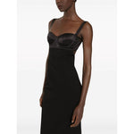 Dolce & Gabbana Jersey longuette dress with bustier bra top F6DBXTFUGKFN0000-P24