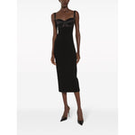 Dolce & Gabbana Jersey longuette dress with bustier bra top F6DBXTFUGKFN0000-P24