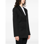 Off White single-breasted virgin-wool blazer OWEF099C99FAB0011010
