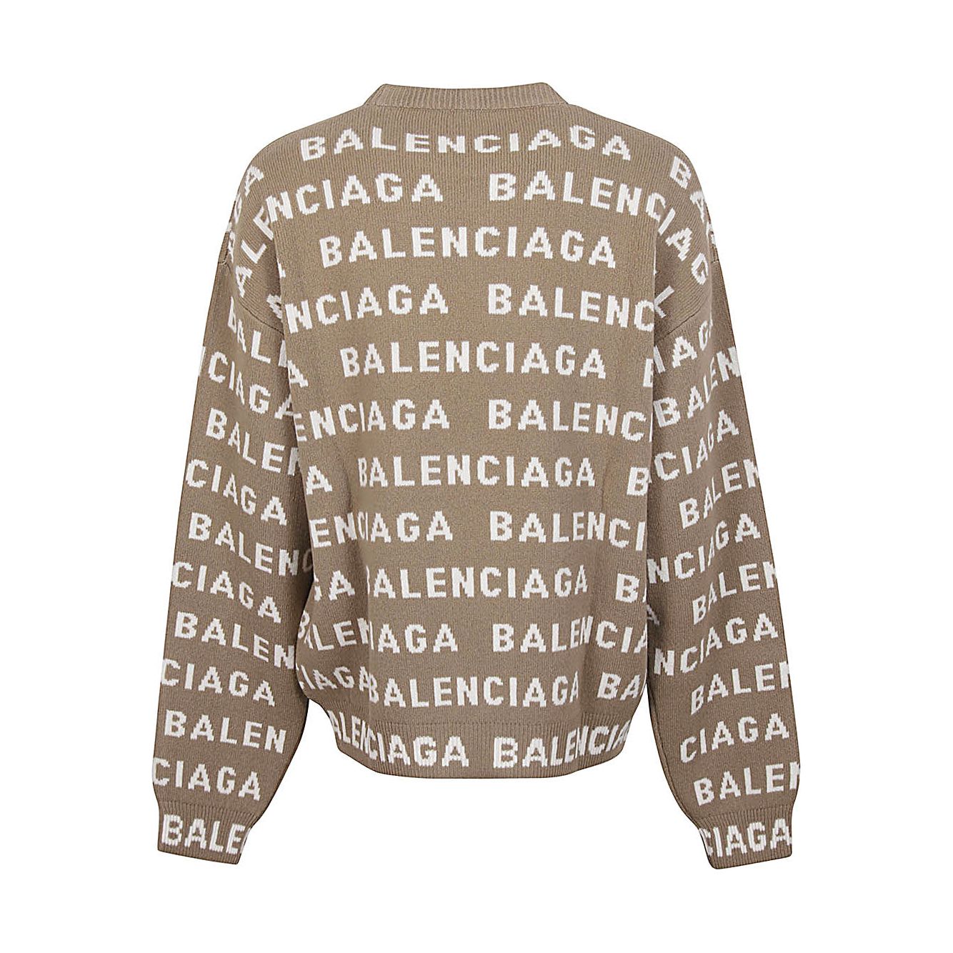 Balenciaga Intarsia Logo Sweater 761596T16739677