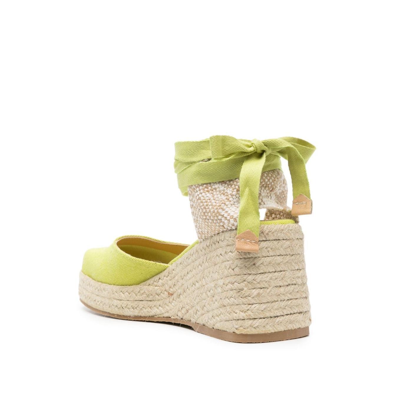 Castañer Castaner Flat shoes Yellow TINAJUTE0021009