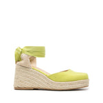 Castañer Castaner Flat shoes Yellow TINAJUTE0021009