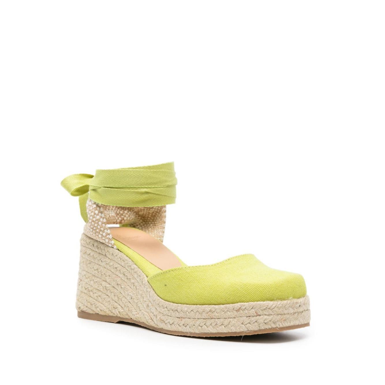 Castañer Castaner Flat shoes Yellow TINAJUTE0021009