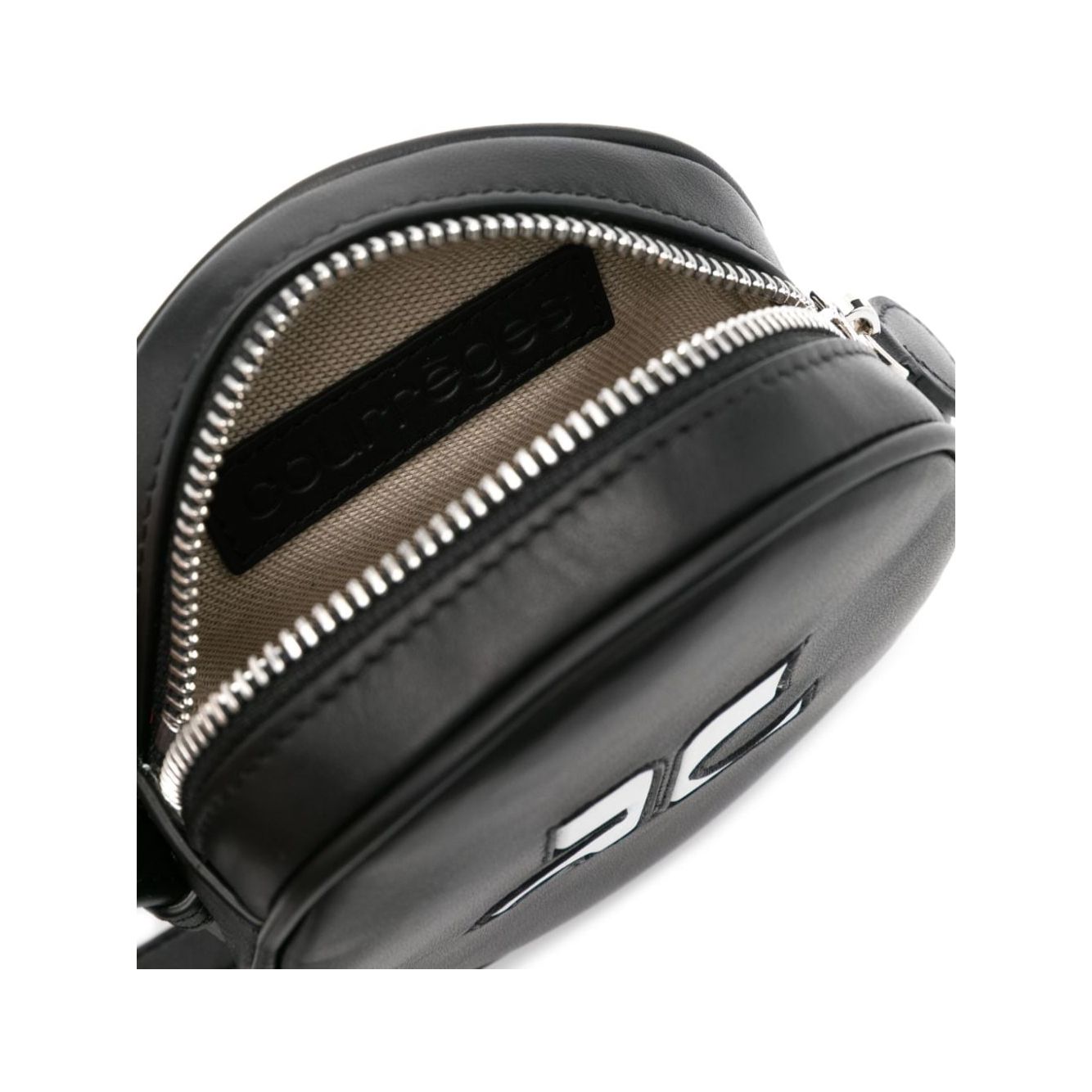 Courreges Re-Edition Circle cross body bag PERGSA066CR00459999