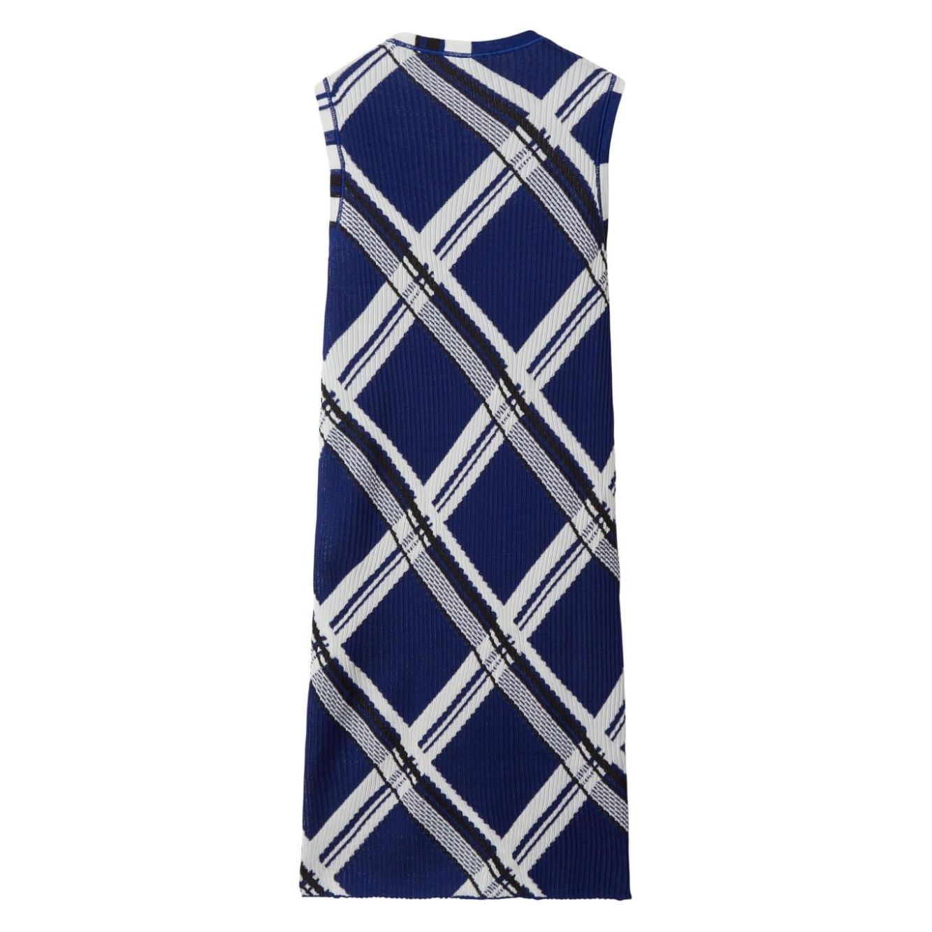 Burberry check-print silk dress 8087293B7369-P24