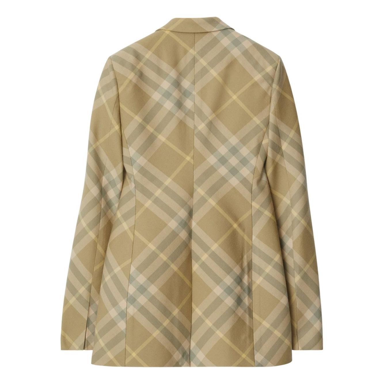 Burberry checked tailored single-breasted blazer 8082603B8686
