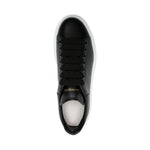 Alexander McQueen Black Leather Sneakers 553770WHGP01000-AI24