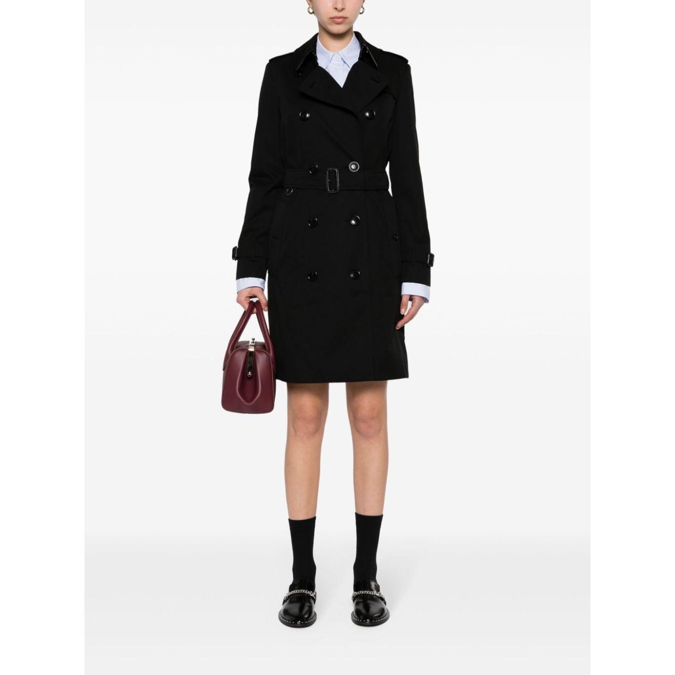 Burberry gabardine-weave trench coat 8079402A1189