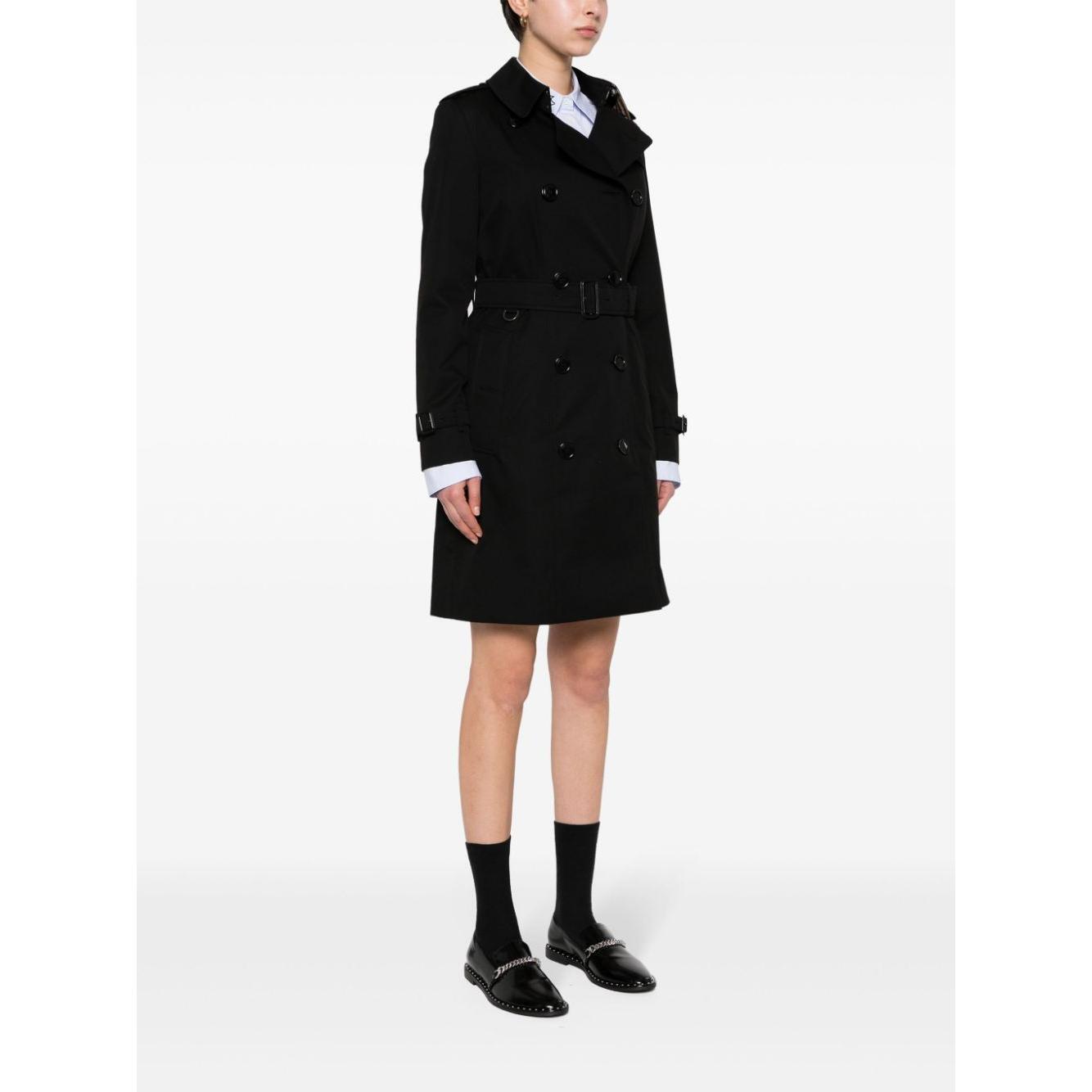 Burberry gabardine-weave trench coat 8079402A1189