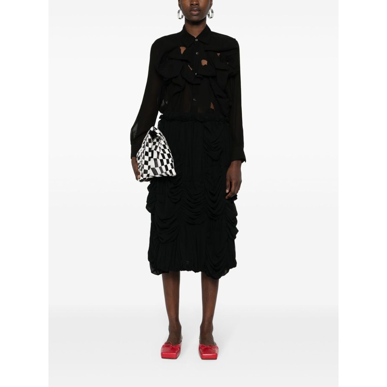 Comme Comme Skirts Black RMS0160511