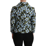 Dolce & Gabbana Multicolor Floral Blazer Coat Polyester Jacket JKT2565-40