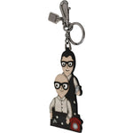Dolce & Gabbana Leather Dominico Stefano #DGFAMILY Logo Badge Keychain SMY3015 | SMY3020 | SMY3019