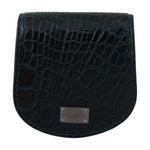 Dolce & Gabbana Exquisite Dark Blue Coin Case Wallet Condom Case Dolce & Gabbana Black