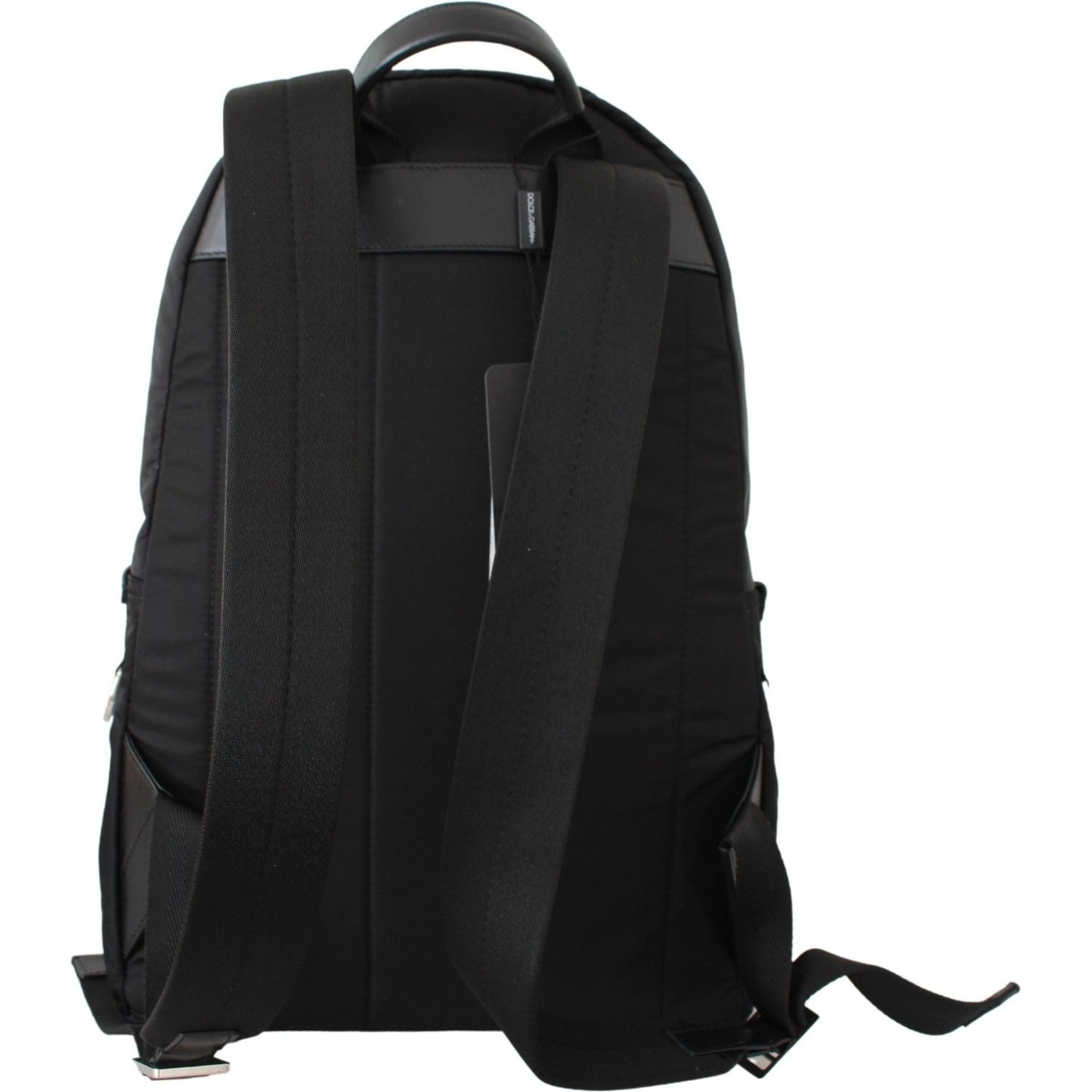 Dolce & Gabbana Black Golden Pig of the Year School Backpack VAS9479