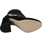 Dolce & Gabbana Black Suede L'Amore E'Bellezza Boots Shoes LA8143-35