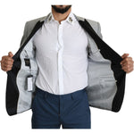 Dolce & Gabbana Light Gray Single Breasted SARTORIA Blazer JKT2793-50