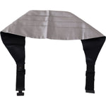 Dolce & Gabbana Gray Men Waist Belt 100% Silk Cummerbund BEL60944-44