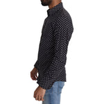 Dolce & Gabbana Black White Polka Dots Casual Shirt TSH5486-37