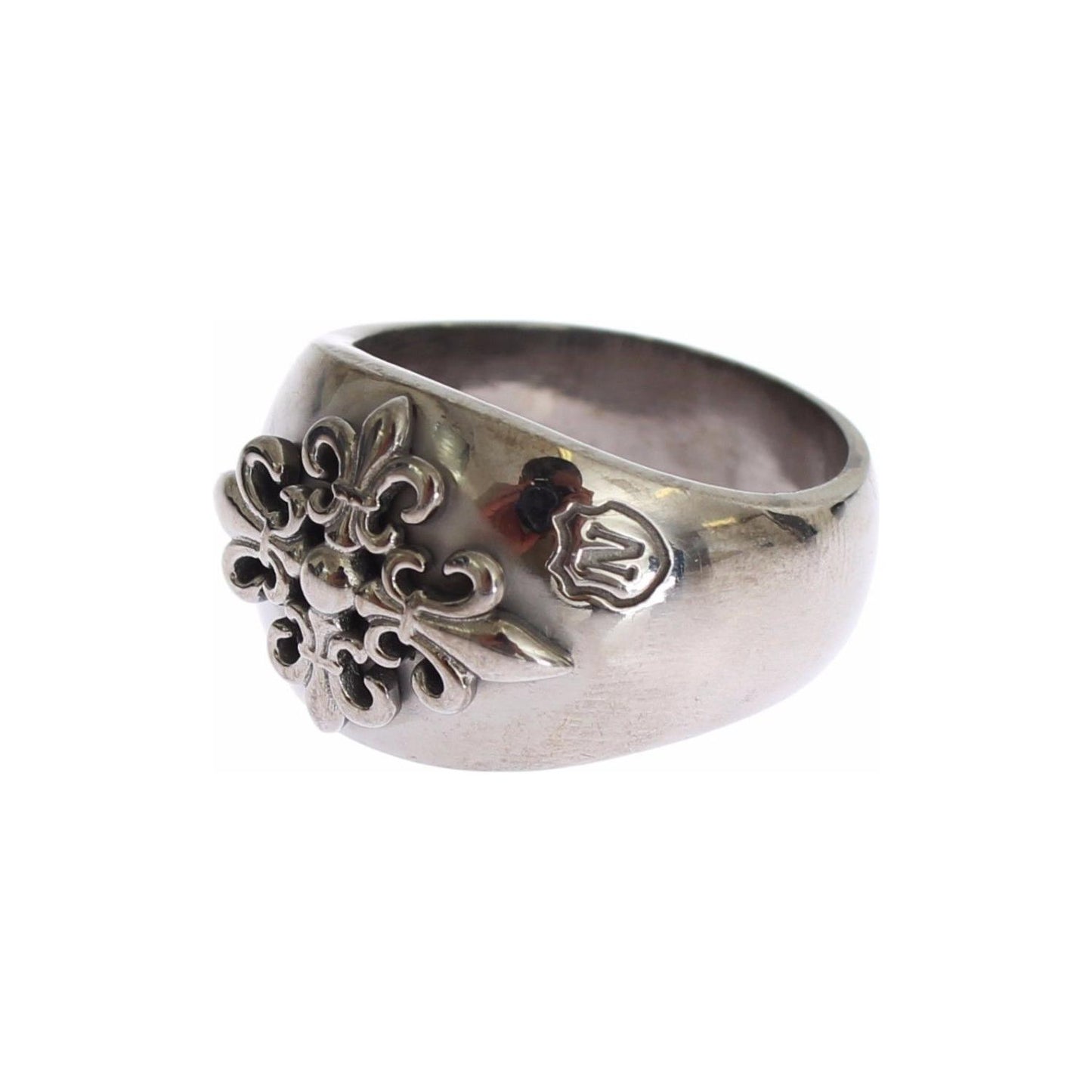 Nialaya Silver 925 Sterling Authentic Crest Ring SIG19117-US12,5