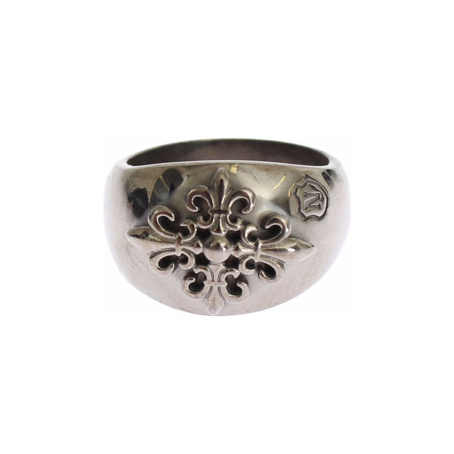 Nialaya Silver 925 Sterling Authentic Crest Ring SIG19117-US12,5