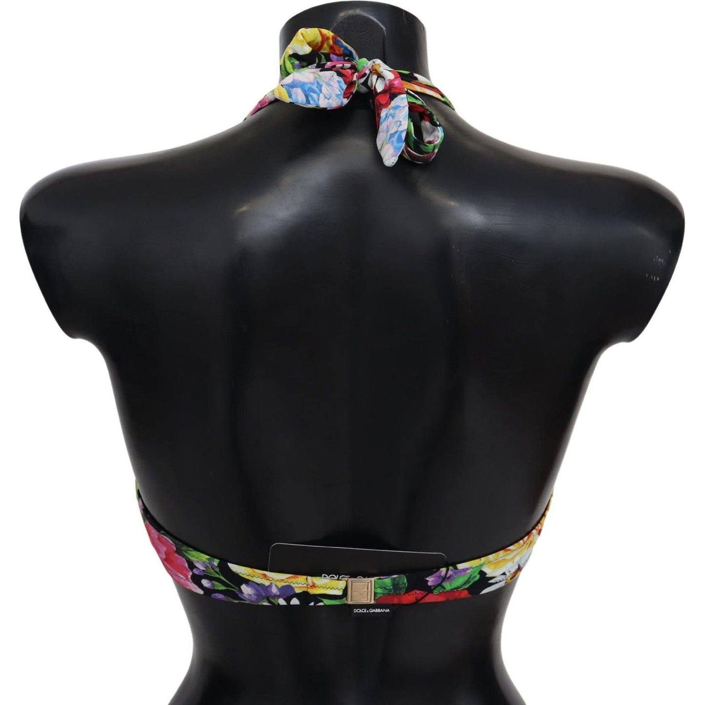 Dolce & Gabbana Multicolor Floral Print Swimwear Bikini Tops BIK1367-IT1