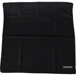 Missoni Elegant Black Wool Scarf with Logo Embroidery Missoni Black