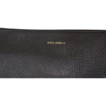 Dolce & Gabbana Black Exotic Leather Shoulder Sling Alta Sartoria Bag VAS12533