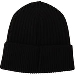 Dolce & Gabbana Black Wool Knit Women Winter Hat HAT9255